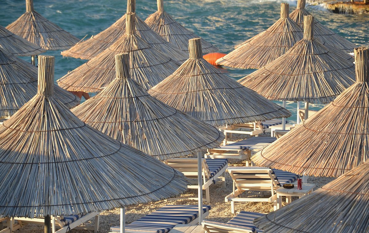 Ksamil – Albánie a Jadran
