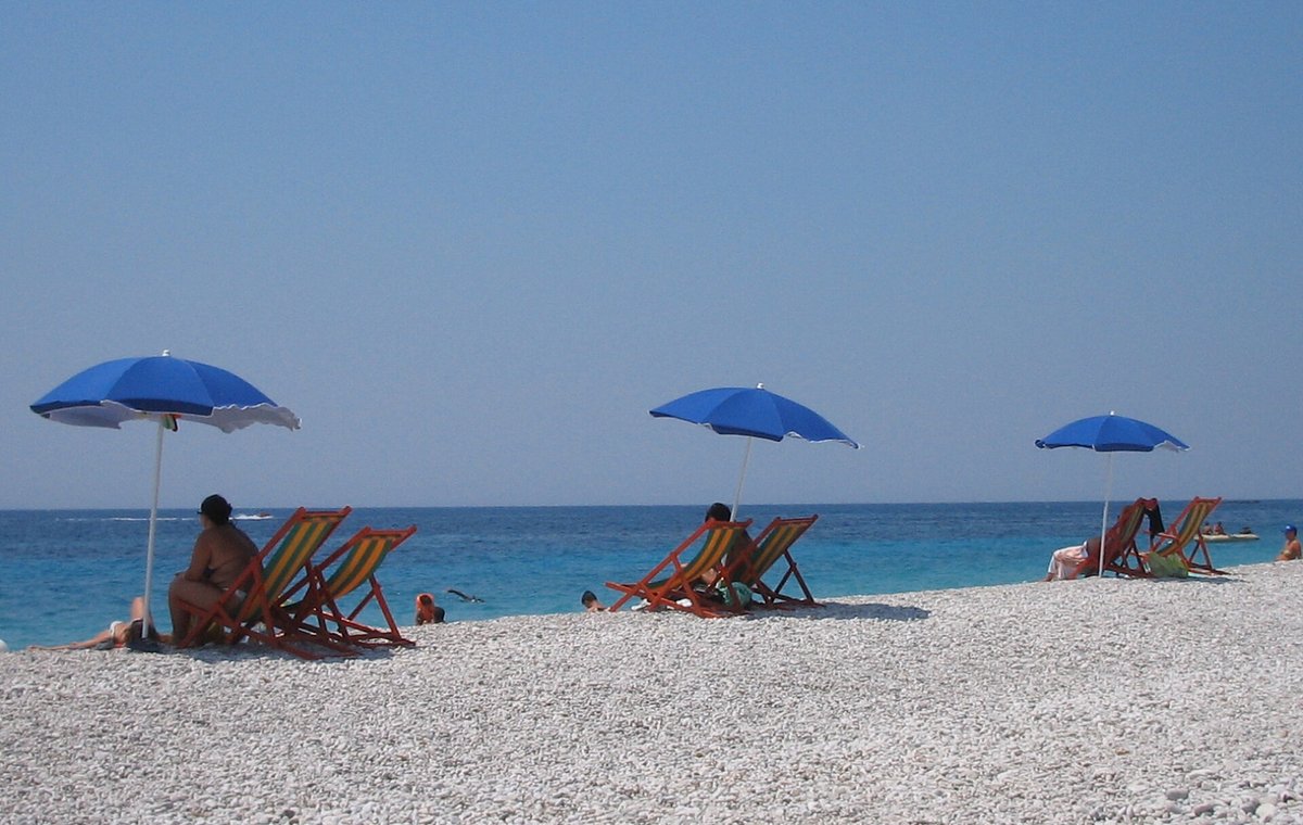 Dhërmi – Albánie a Jadran