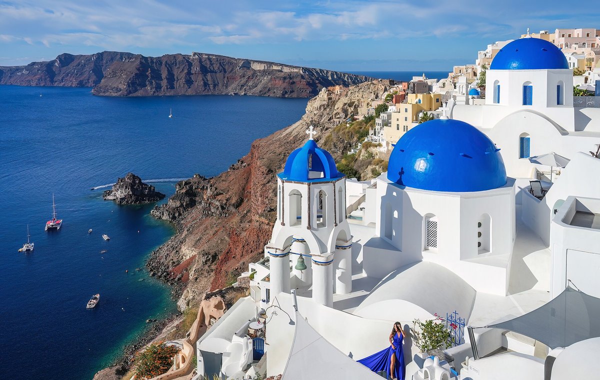 Santorini – Řecké ostrovy